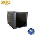 Quest Mfg Wall Enclosure, Front/Rear Access, 15"H x 21"W x 24"D, Black WM3019-07-02